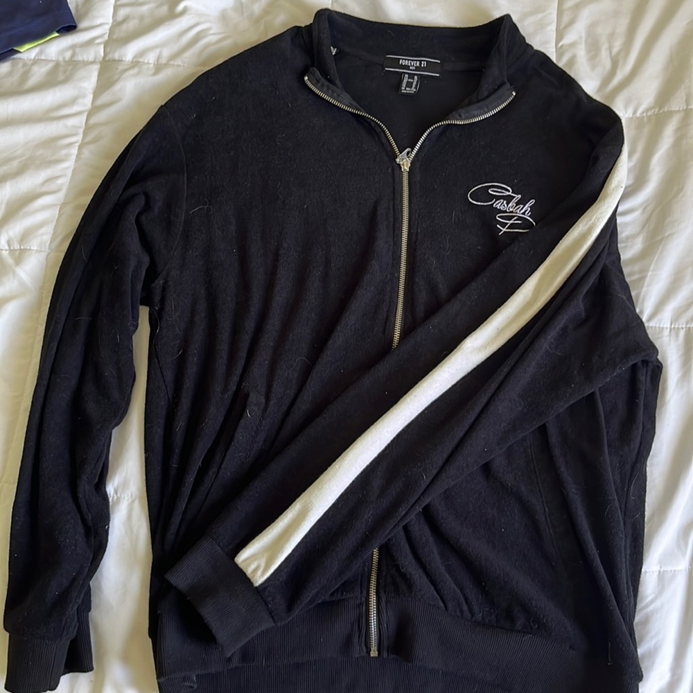 Black Zip-up